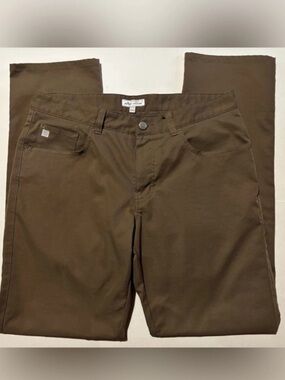 Peter Millar Peter Millar EB66 Performance 5-Pocket Pant in dark khaki / brown